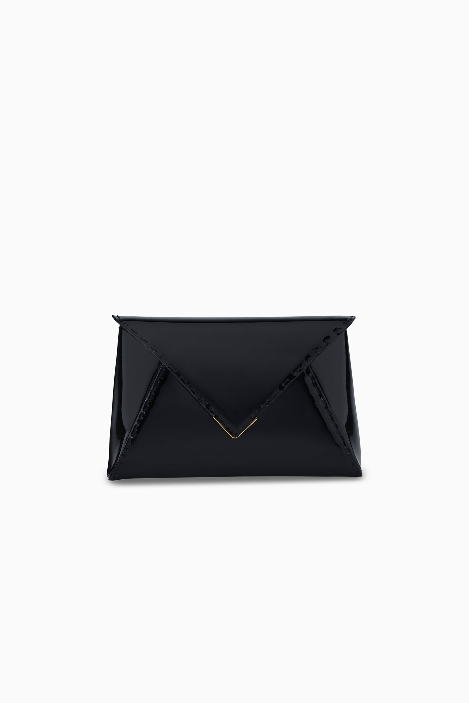 black designer patent leather backpack Black Evening Clutch Bag - Designer Lee ‘Pouchet’ Clutch