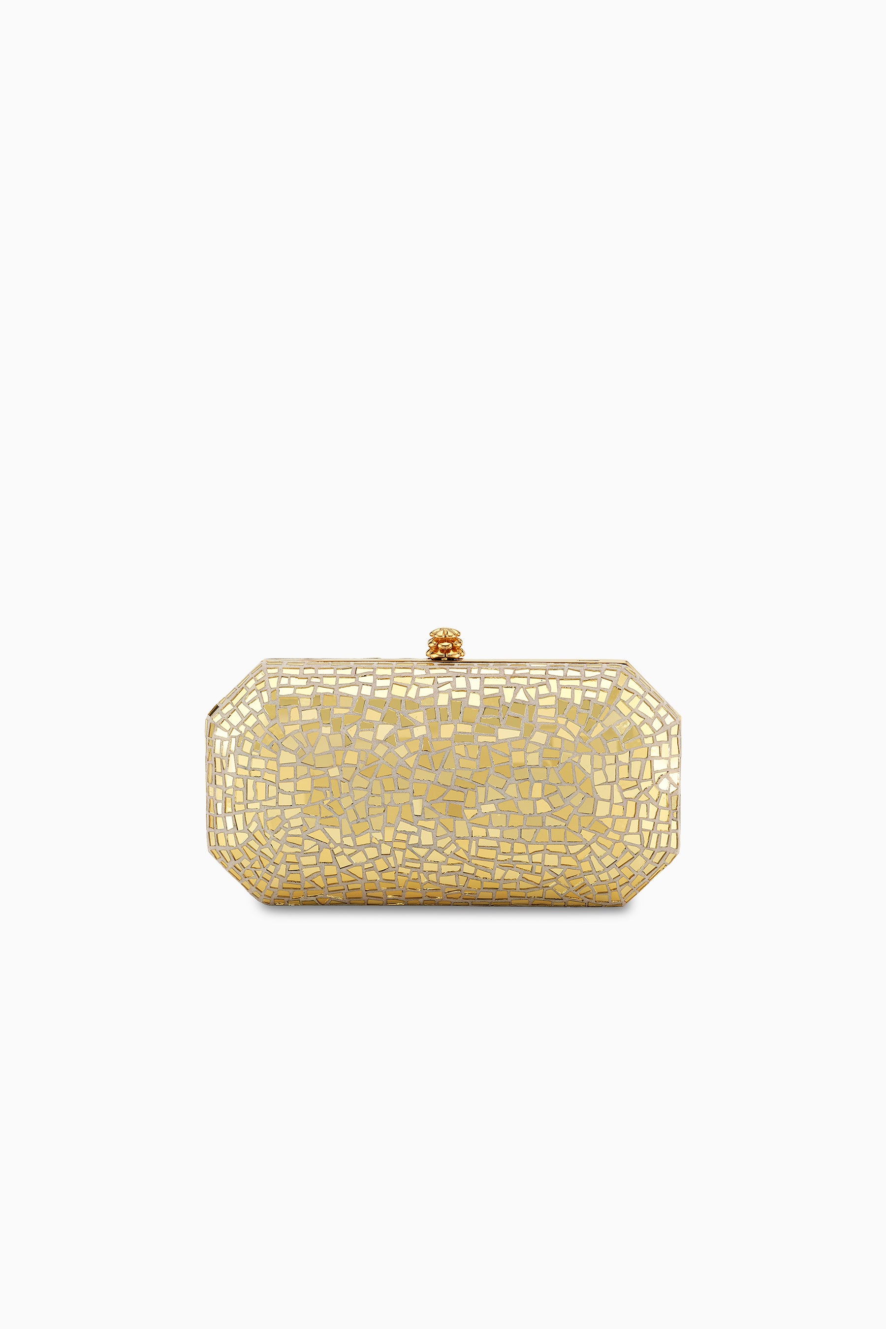 Rose Gold Evening Clutch Bag - Designer Perry Clutch | Tyler Ellis