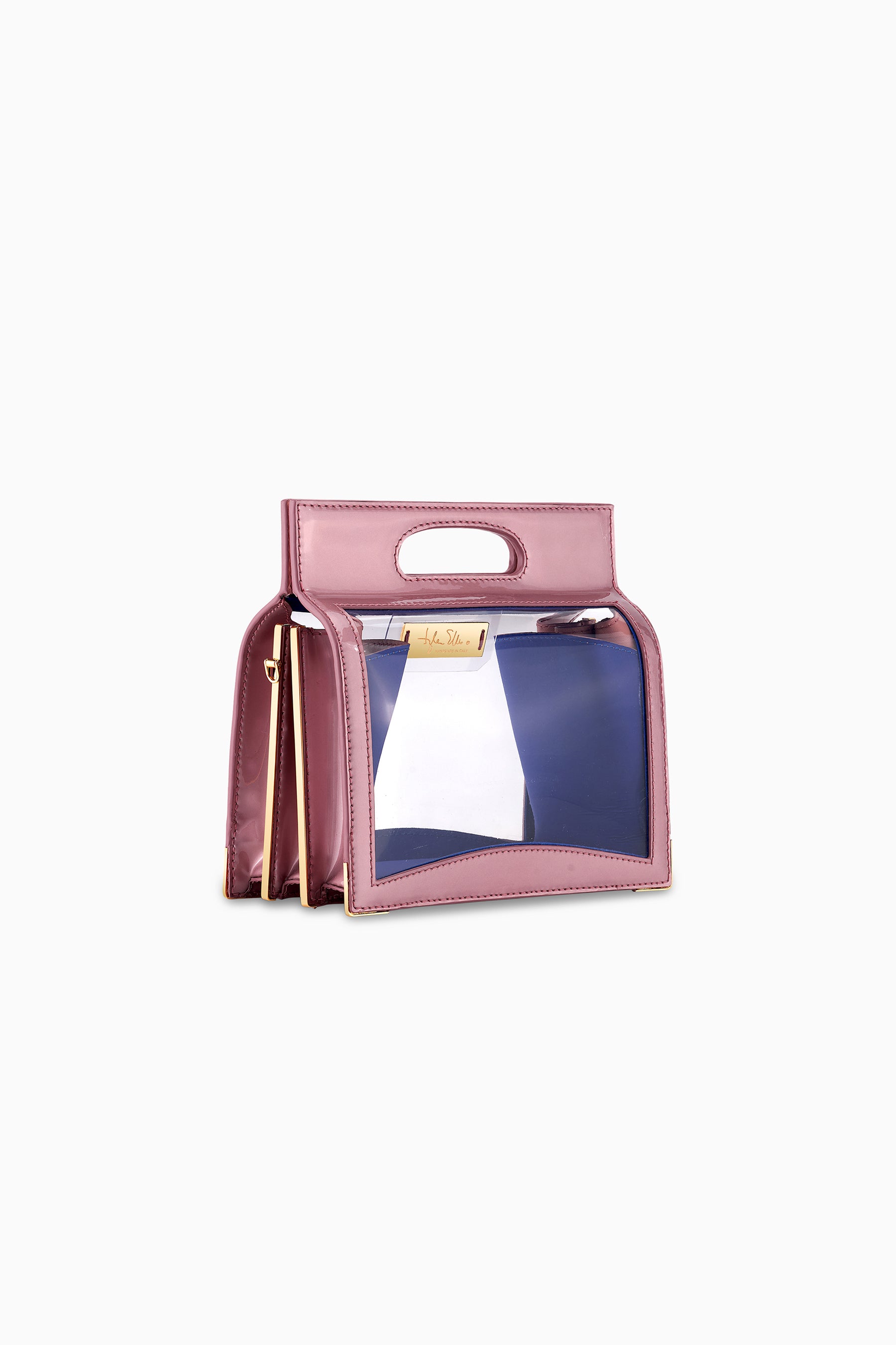 Luxury Designer Recyclable PVC Clear Shoulder Bag | Tyler Ellis Stella
