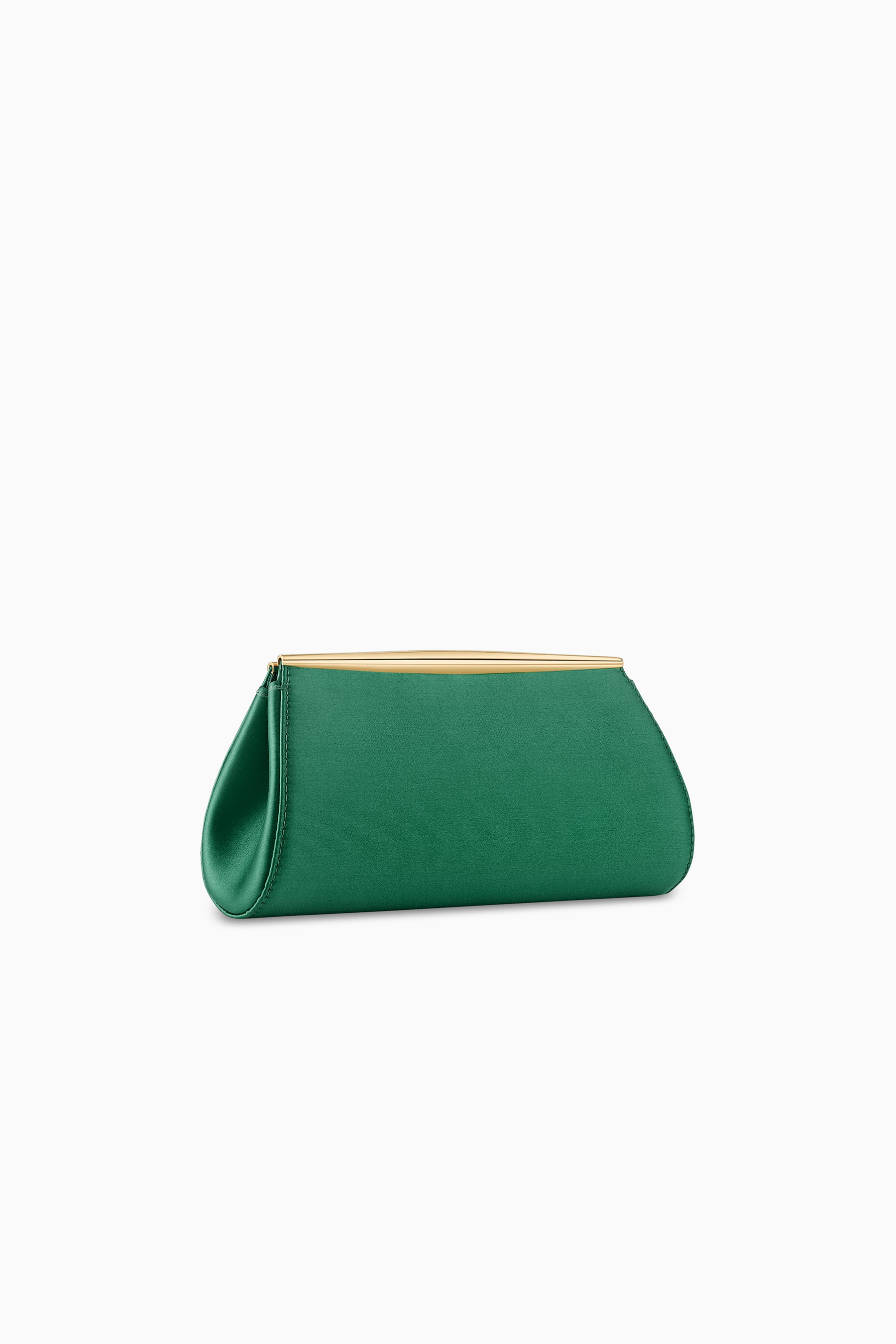 Luxury Deep Green Designer East-West Evening Clutch Bag | Tyler Ellis Luxury Deep Green Designer East-West Evening Clutch Bag | Tyler Ellis