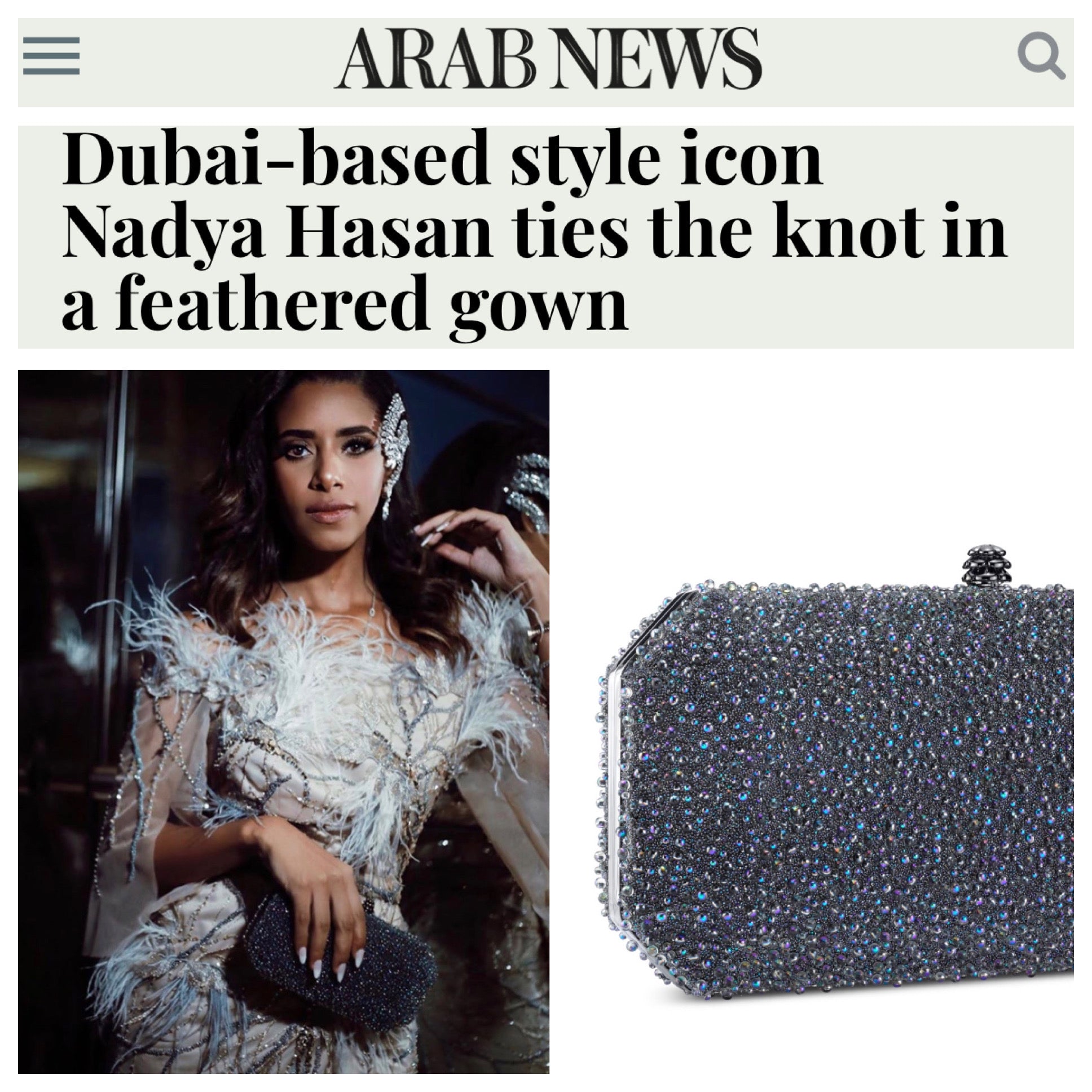 Style Icon Nadya Hasan Carries Tyler Ellis on her Wedding Day!
