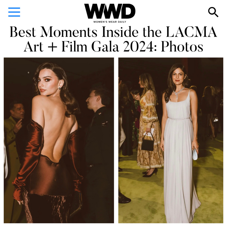 Emily Ratajkowski and Monica Barbaro chose Tyler Ellis clutches for the LACMA Art+Film Gala