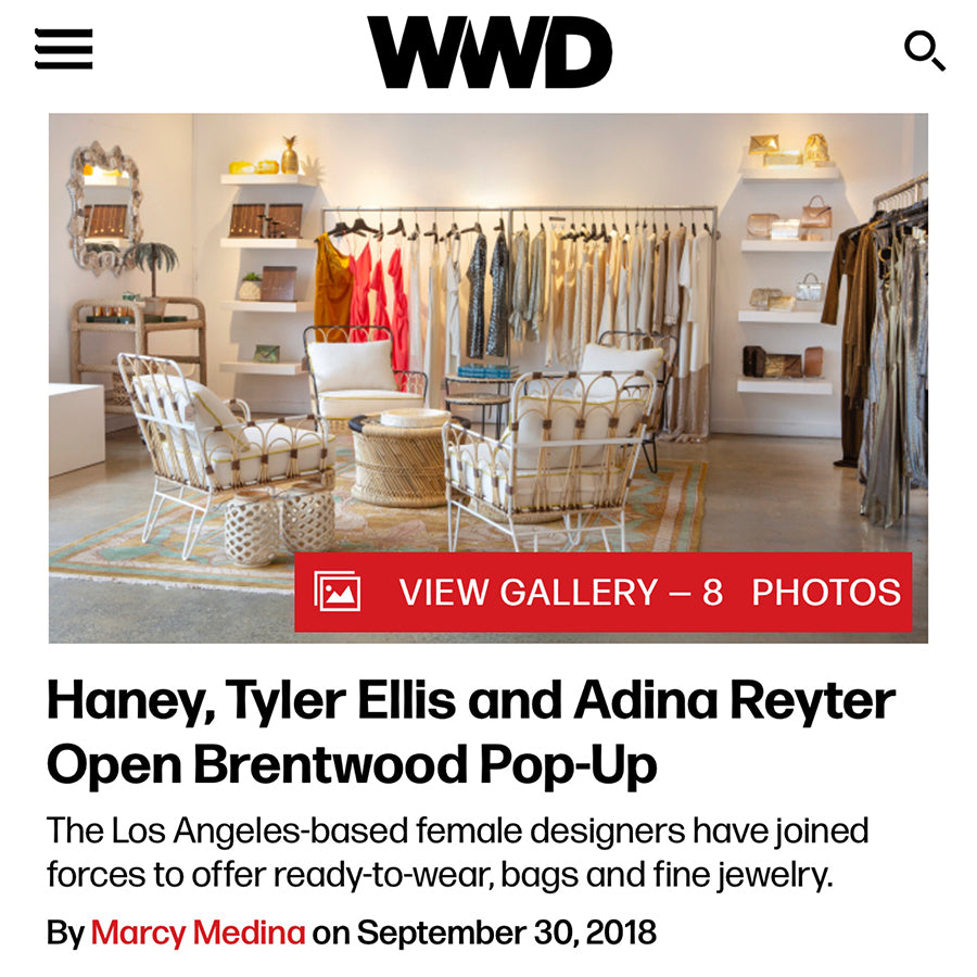 WWD: LA Designers Open Brentwood Pop-Up