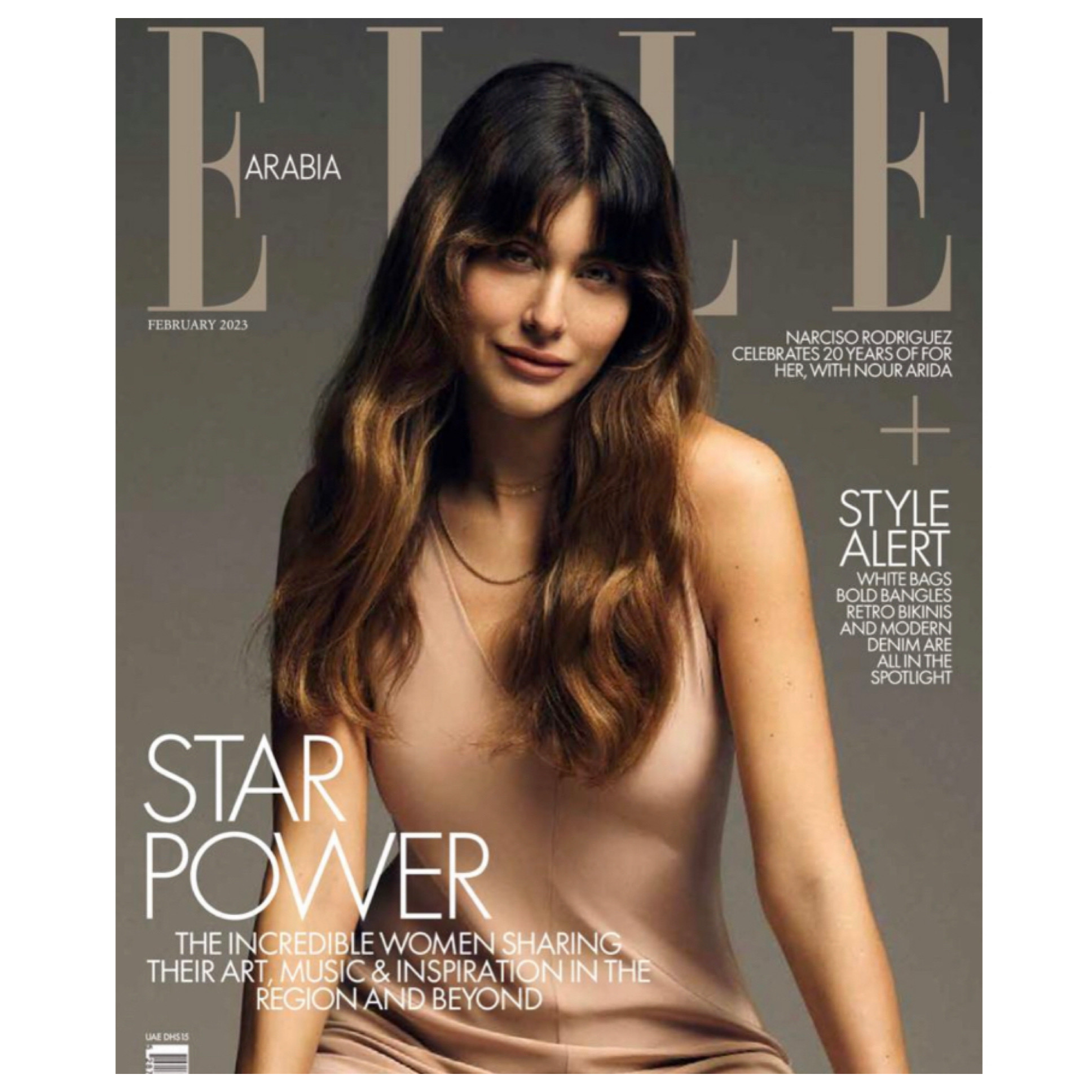 Elle Arabia features our Winnie Handbag in 24Karat Gold Dusted Alligator in their coveted 'Showstoppers' segment