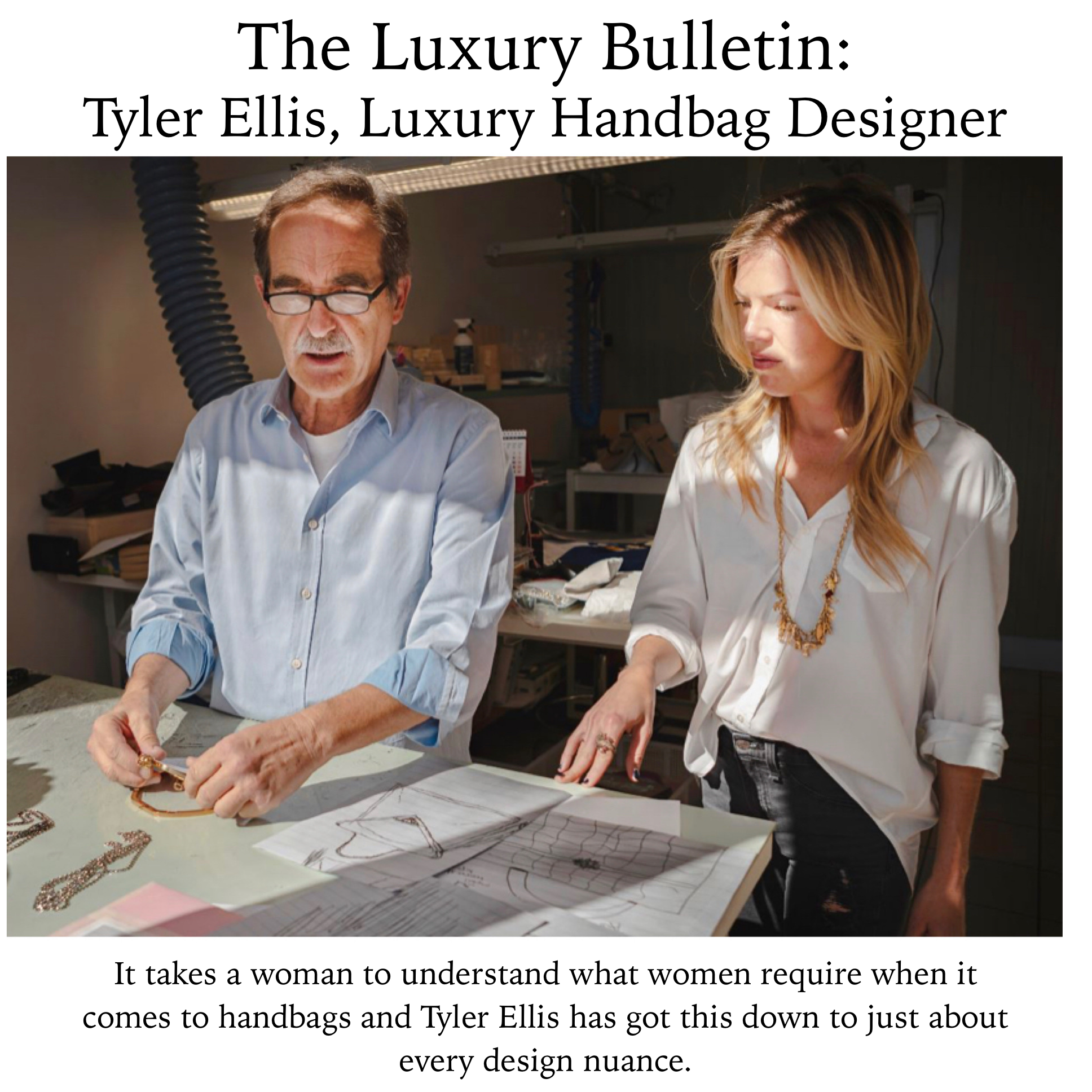 The Luxury Bulletin talks Luxury with Tyler Ellis