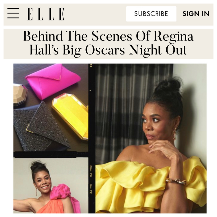 Regina Hall chooses Tyler Ellis as the finishing touches to her multiple Oscar night looks