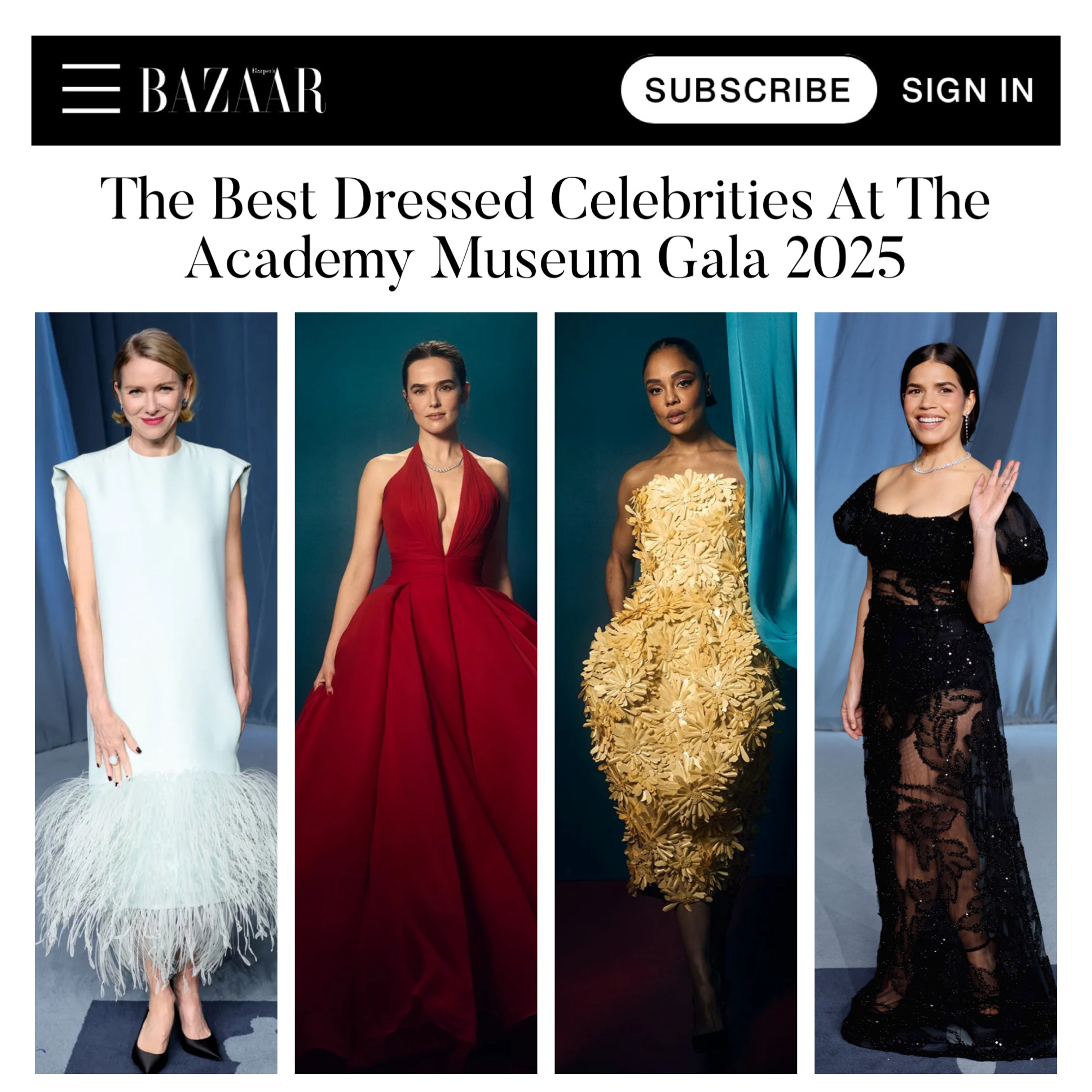 Best dressed stars choose Tyler Ellis as the finishing touch to their stunning looks
