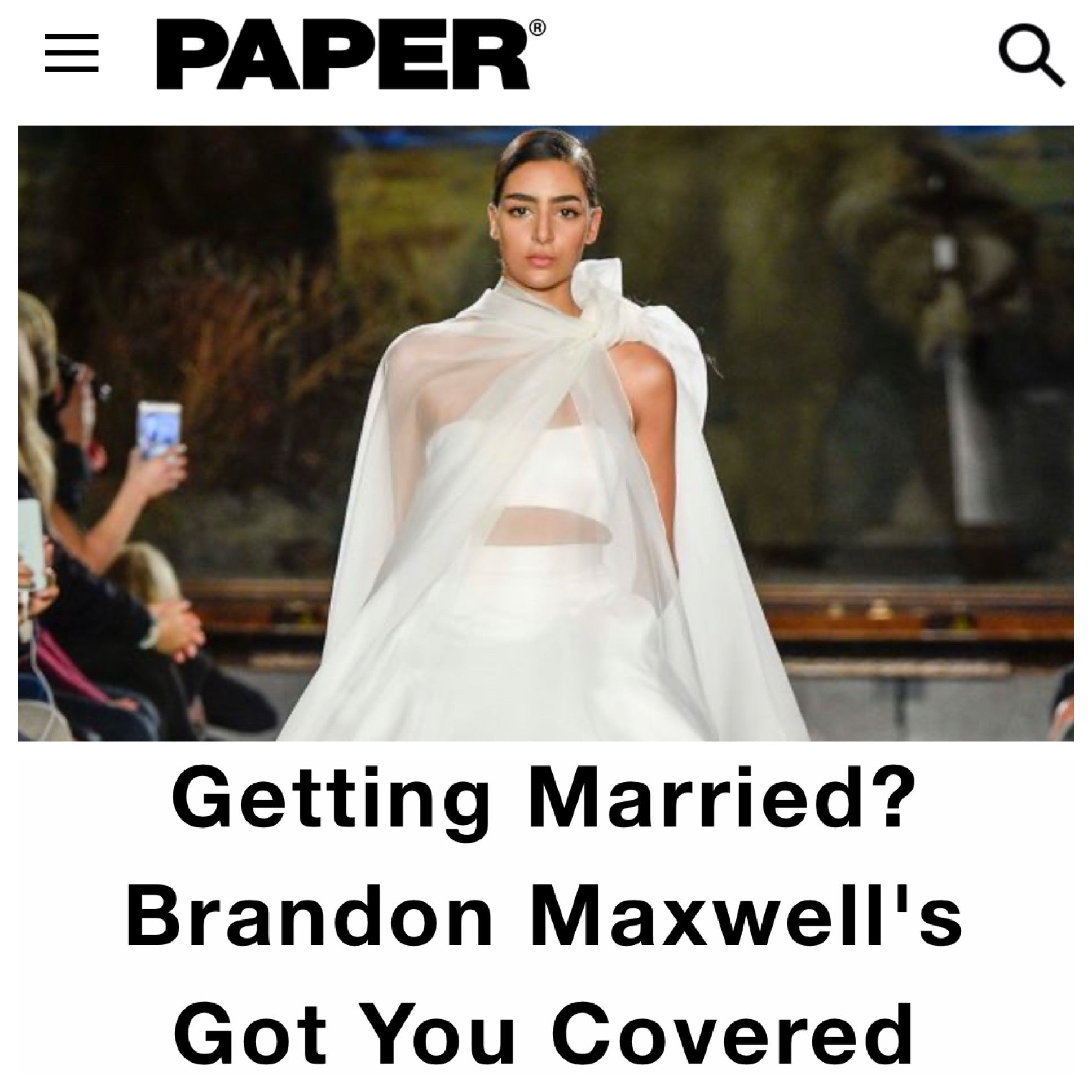 Tyler Ellis donates clutches to brides whose special day has been affected by the cornonavirus pandemic