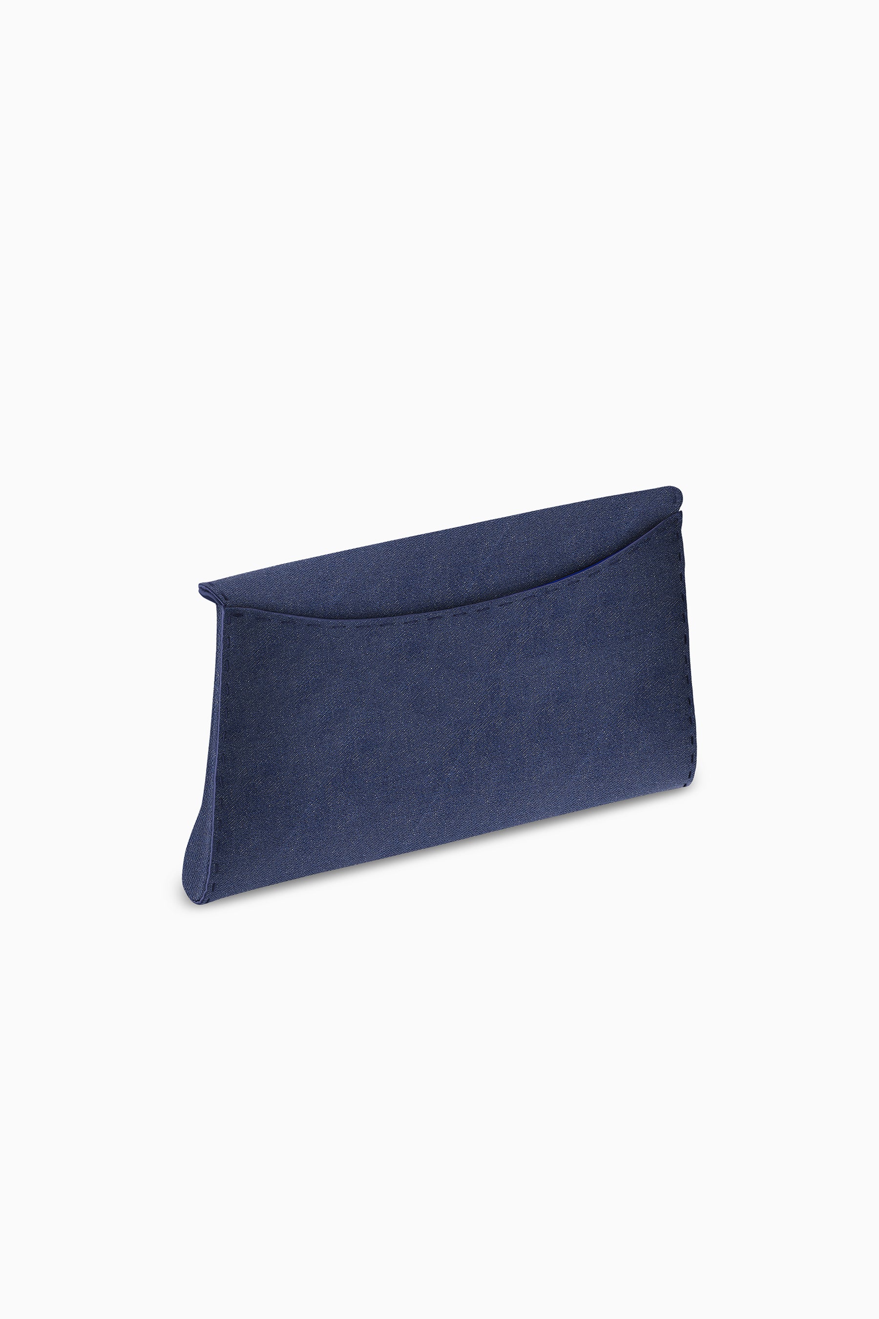 Denim Clutch Bag - Designer Lee 'Pouchet' Clutch | Tyler Ellis