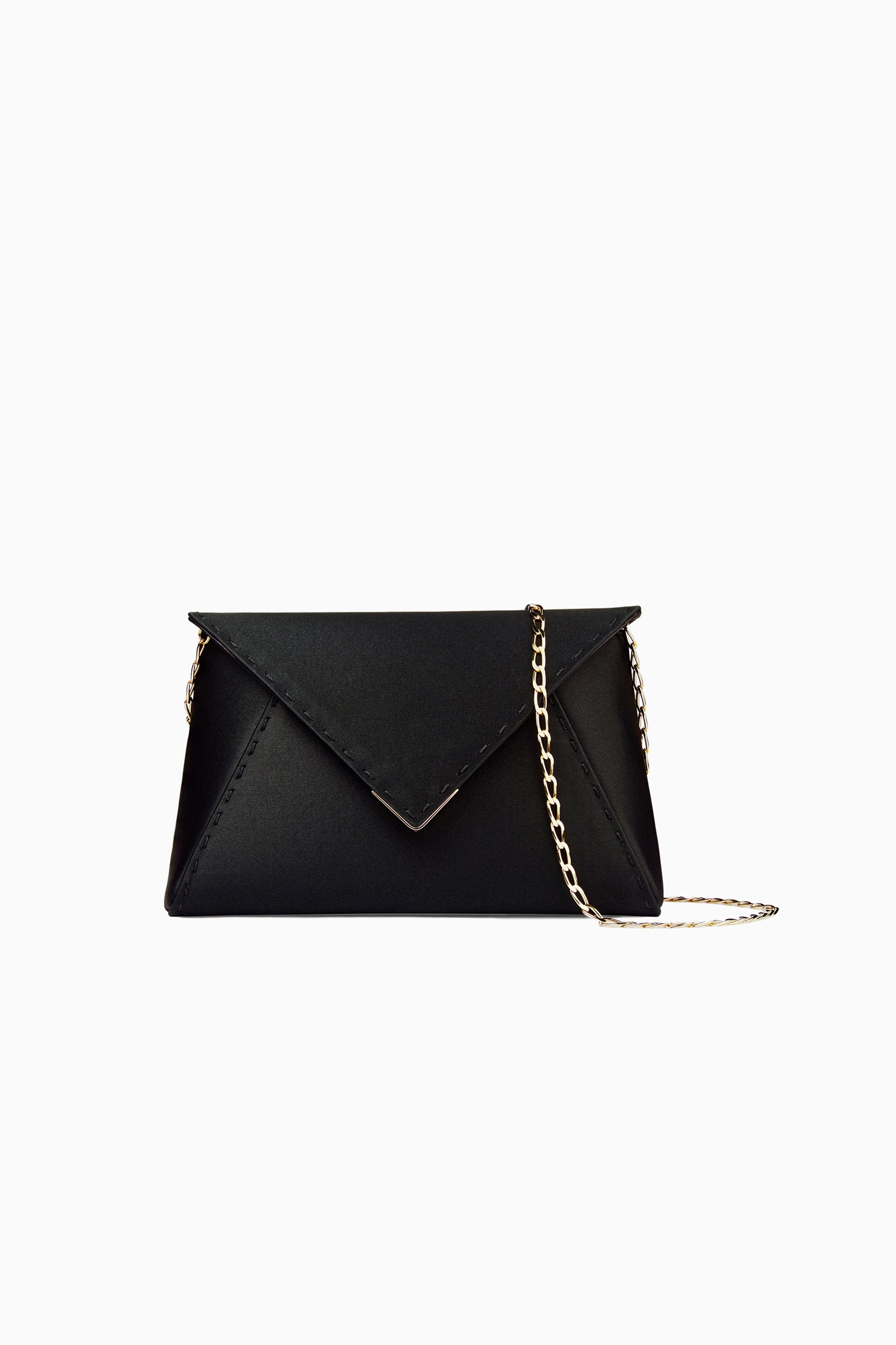 Black Evening Clutch Bag - Designer Lee 'Pouchet' Clutch | Tyler Ellis