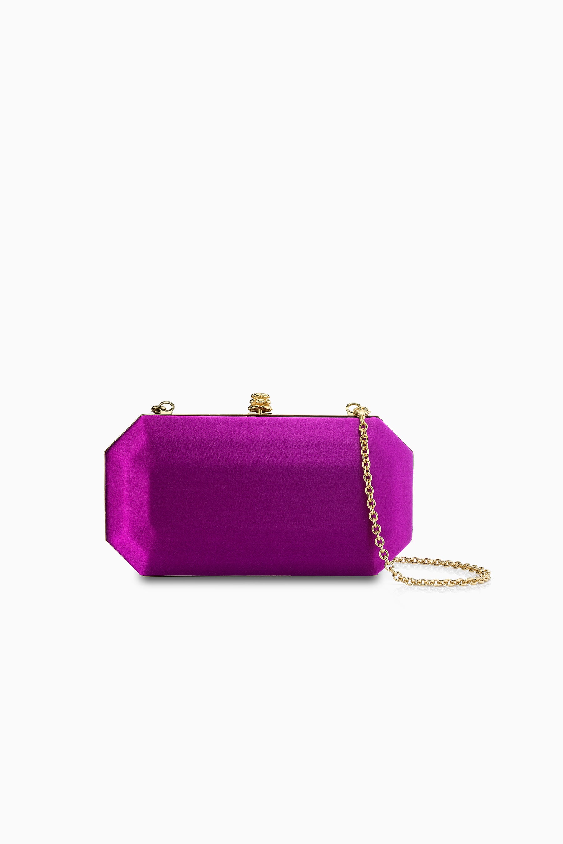 Purple Evening Clutch Bag - Designer Perry Clutch | Tyler Ellis