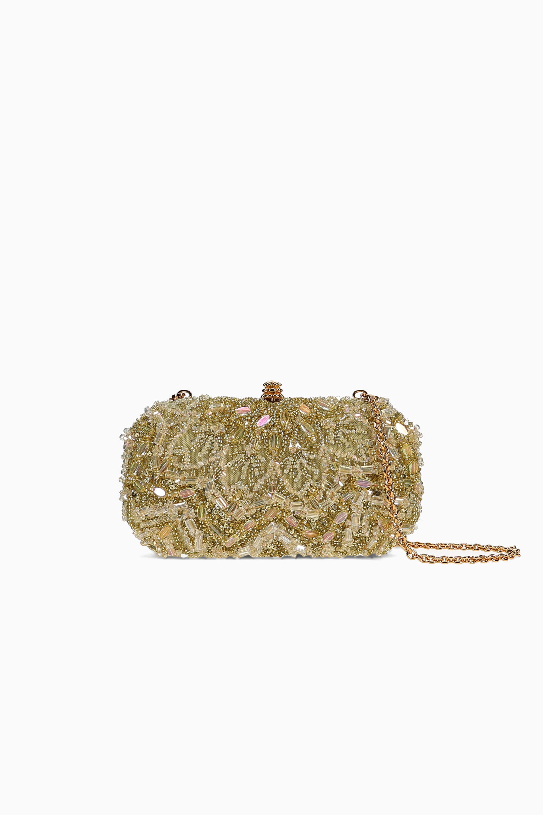 Yellow Evening Clutch Bag - Designer Perry Clutch | Tyler Ellis x