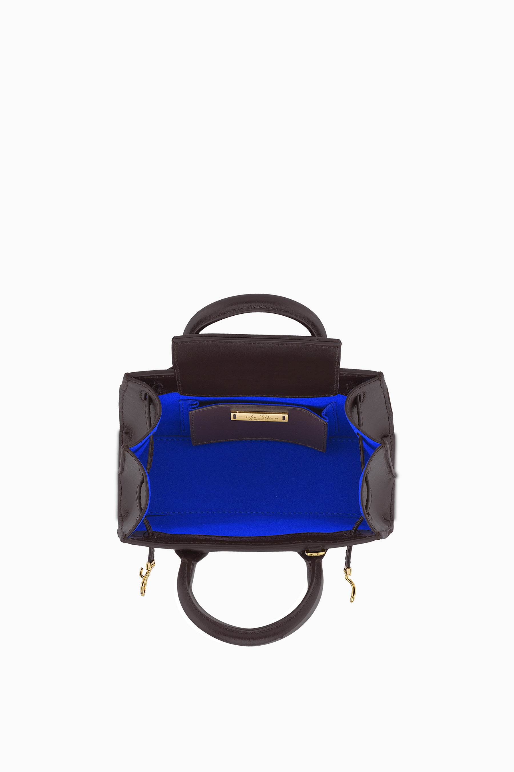NEWS 美恋バッグ Dark Chocolate Brown Designer 'Stella' Handbag Suede - Tyler Ellis