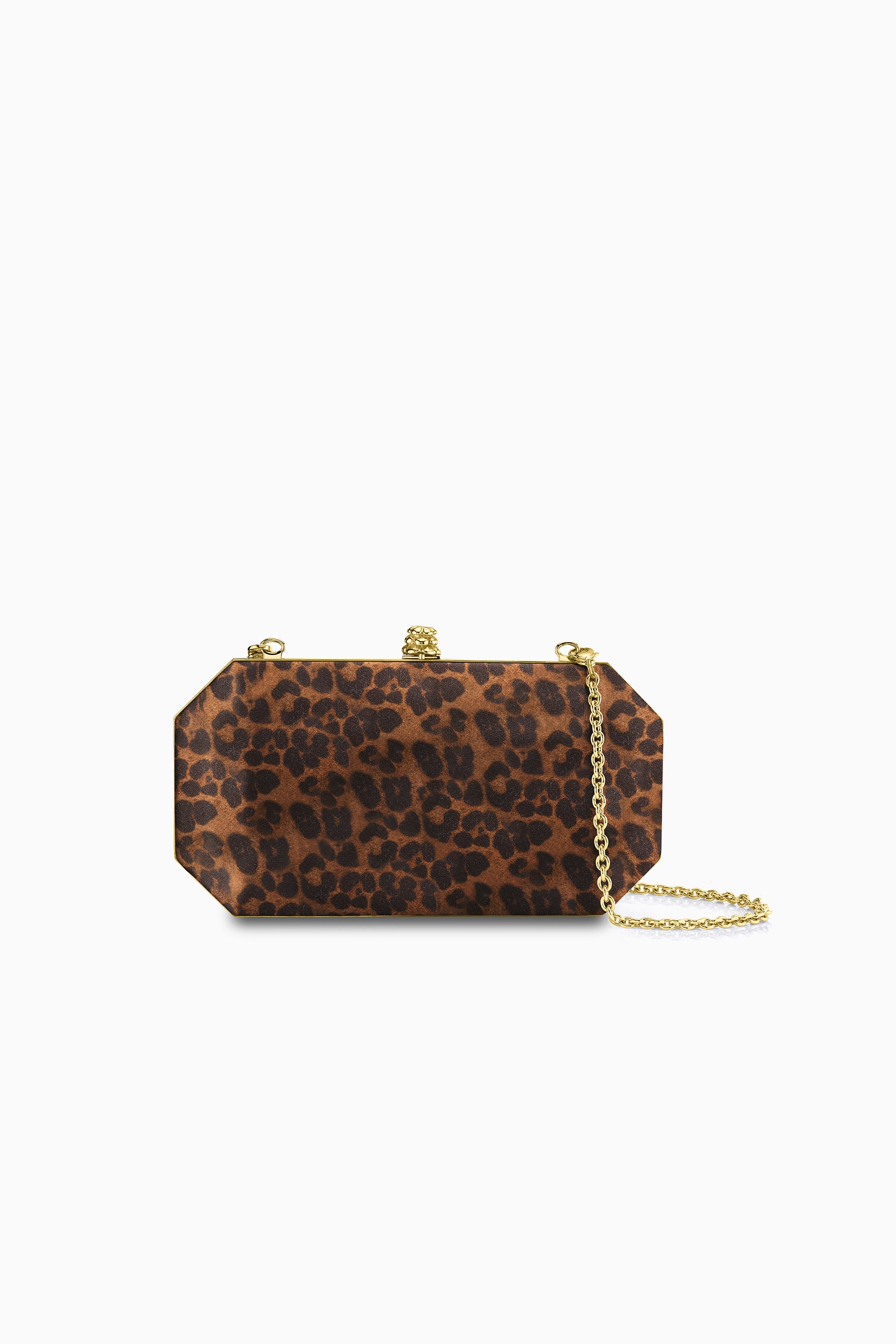Leopard Print Evening Clutch Bag - Designer Perry Clutch | Tyler Ellis